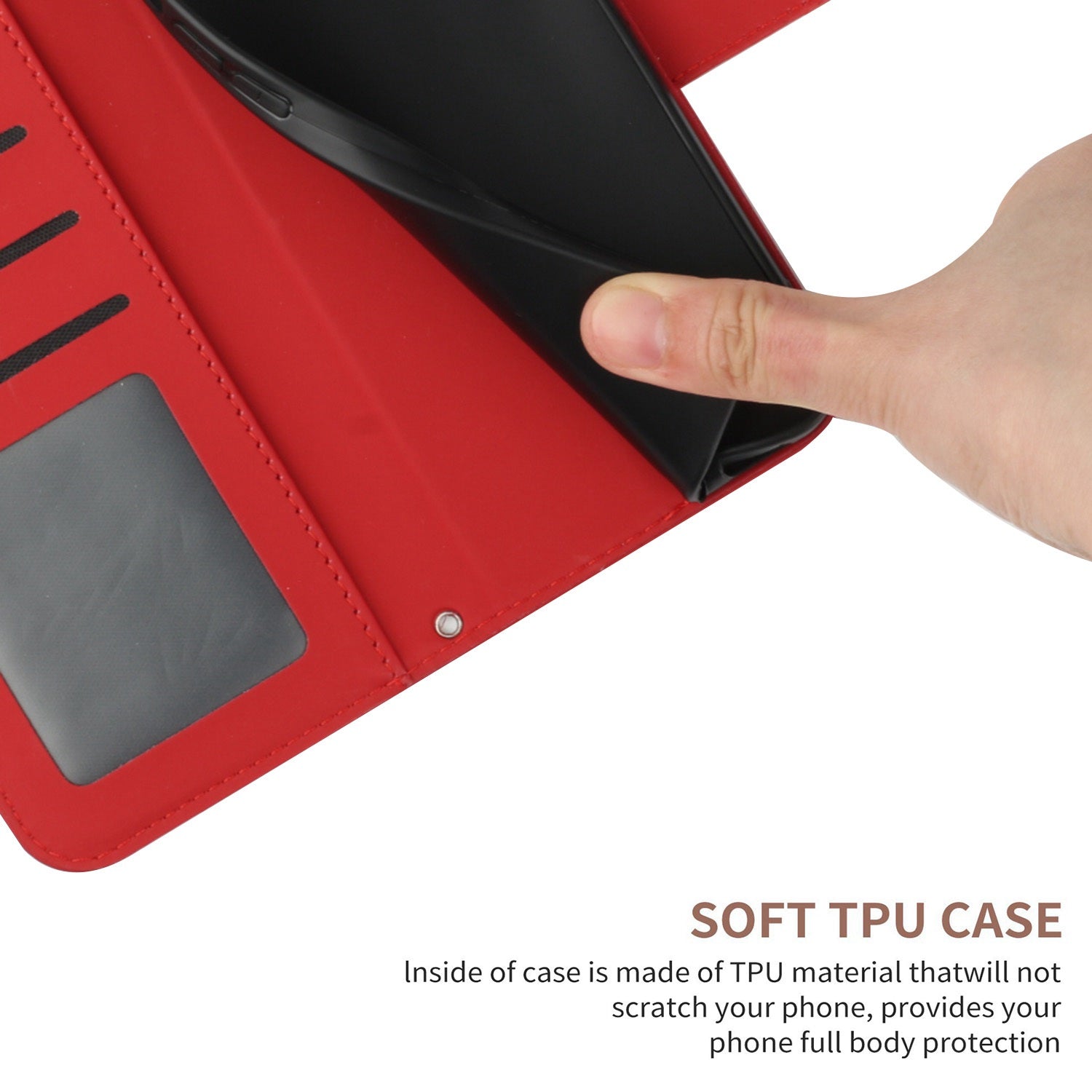 HT04 For Oppo A59 5G Case Imprinted Sunflower Pattern Crossbody Leather Phone Cover - Red HT04 For Oppo A59 5G Case Imprinted Sunflower Pattern Crossbody Leather Phone Cover - Red